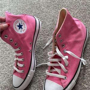 Converse Pink High-Top Sneakers